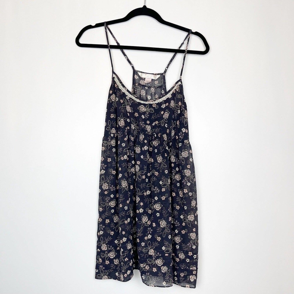 Vintage Victoria's Secret Angels Babydoll Chemise Floral M